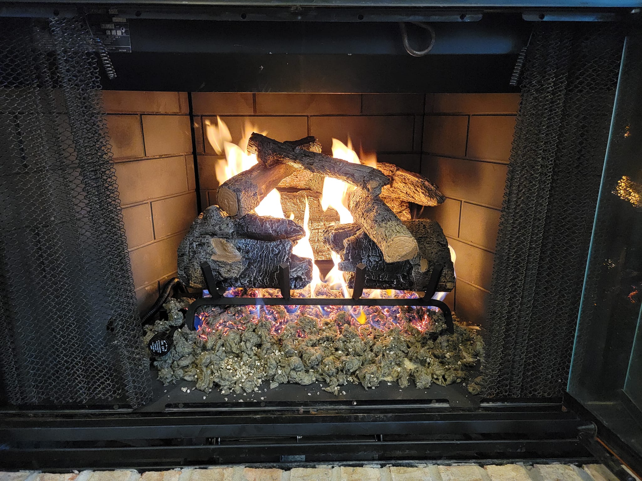 JW Fireplace Sales and Consulting | Pilot Light &amp; New Gas Log Set