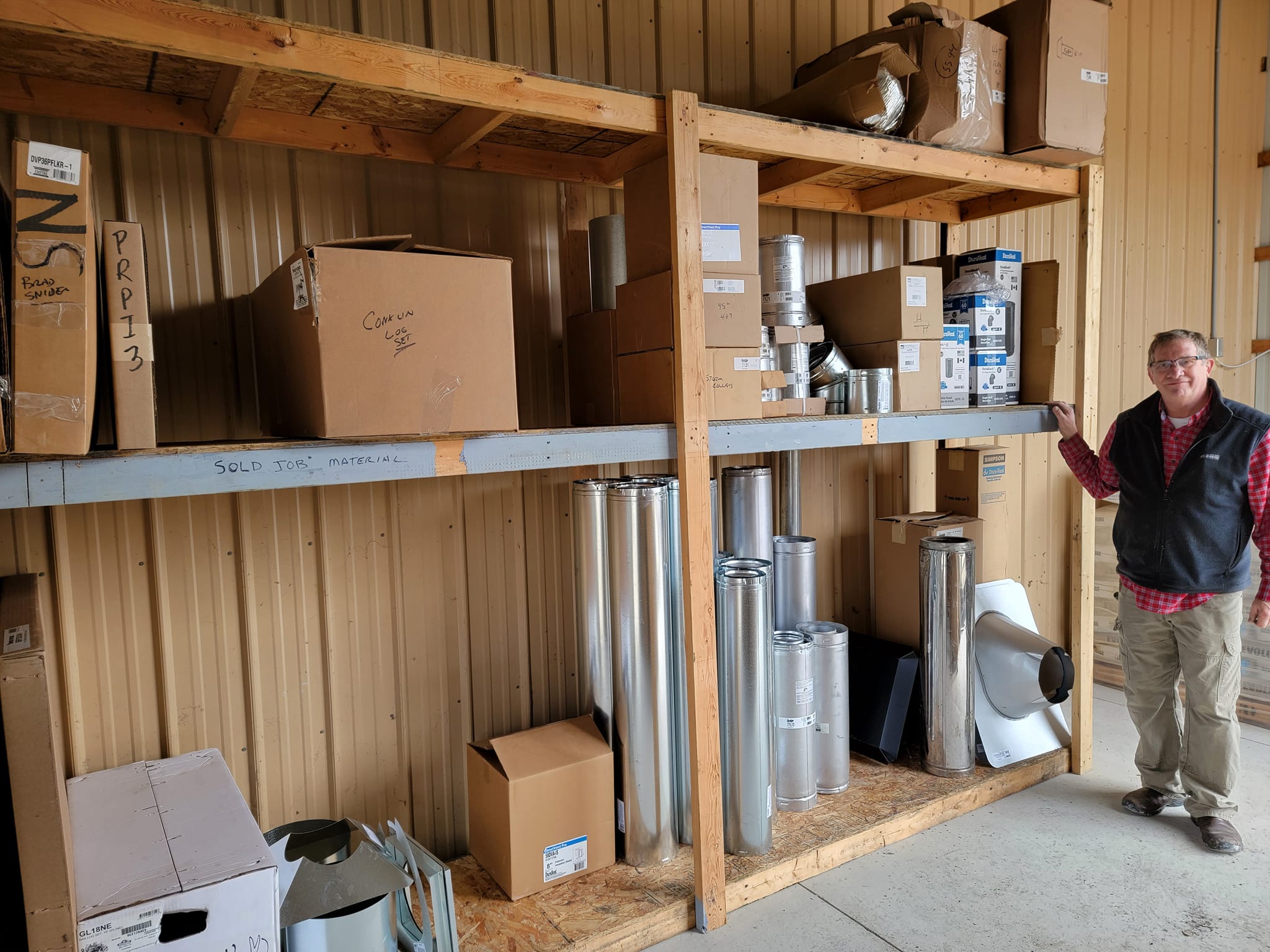 JW Fireplace Sales and Consulting | JW Fireplace got a warehouse upgrade!!