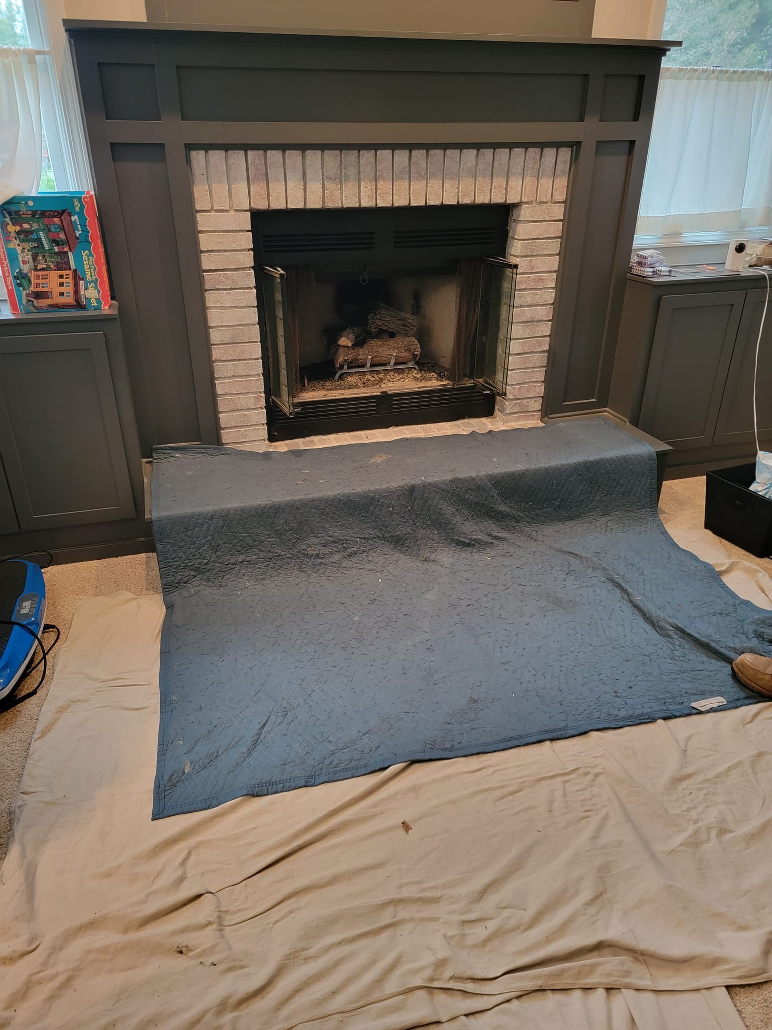 JW Fireplace Sales and Consulting | Old Gas Logs to New Gas Insert After