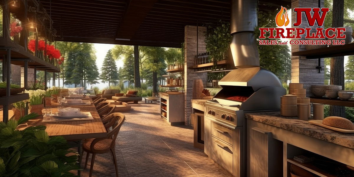 JW Fireplace Sales and Consulting | Outdoor Kitchen Accessories in Michigan