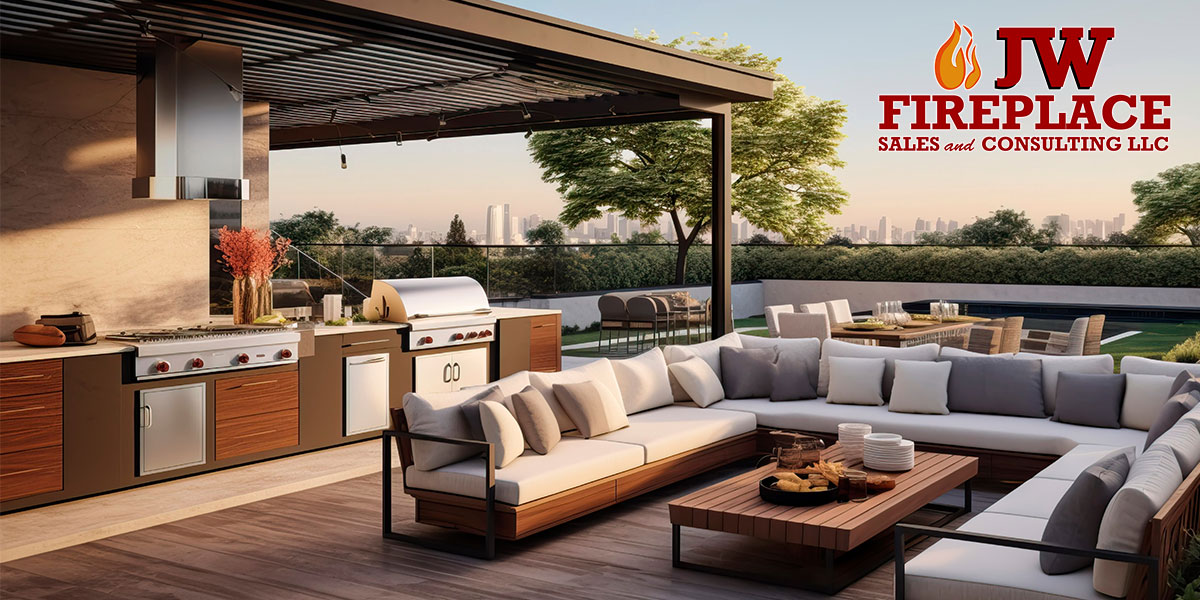 JW Fireplace Sales and Consulting | Outdoor Kitchen Cabinets Sales &amp; Installation in Michigan